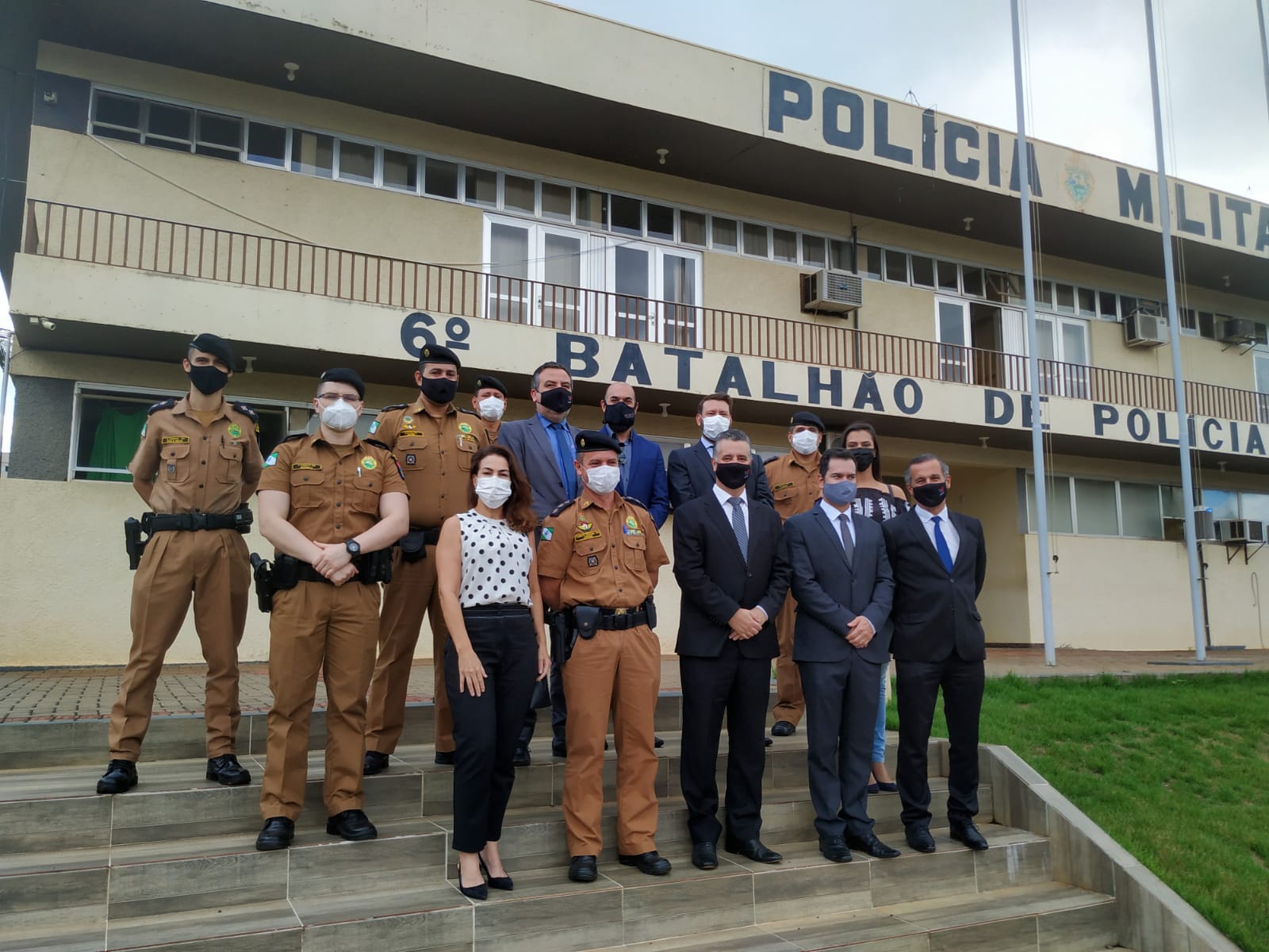 Comando da PM recebe Diretoria da OAB Cascavel